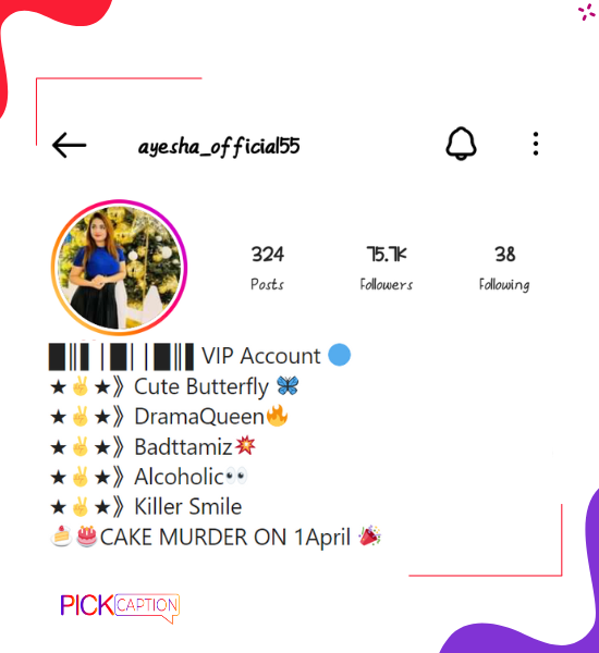 Best vip attitide bio for instagram for girls