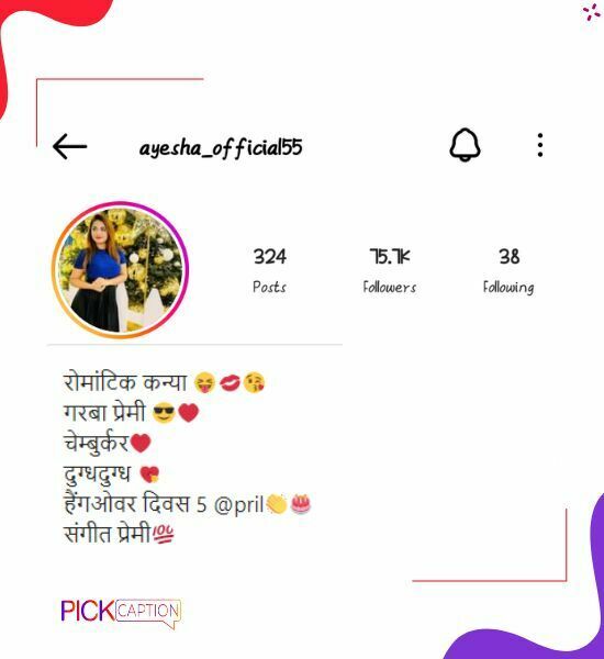 instagram bio for 14 years girls in sanskrit
