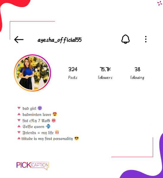 Best instagram bio for girls in hindi with stylish fonts