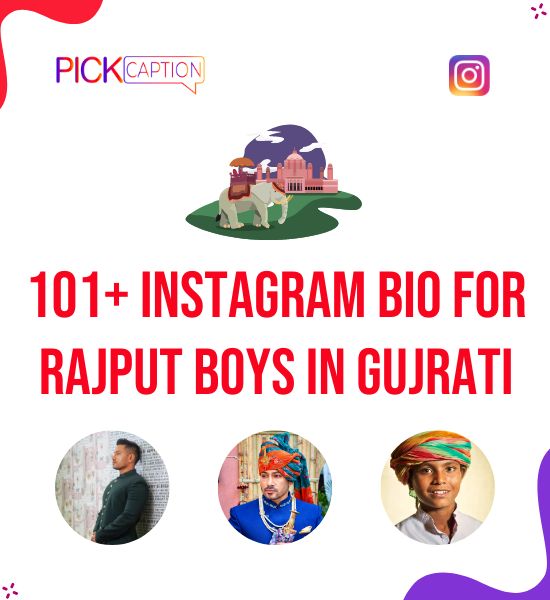 Best Instagram bio for Rajput Boys in Gujarati